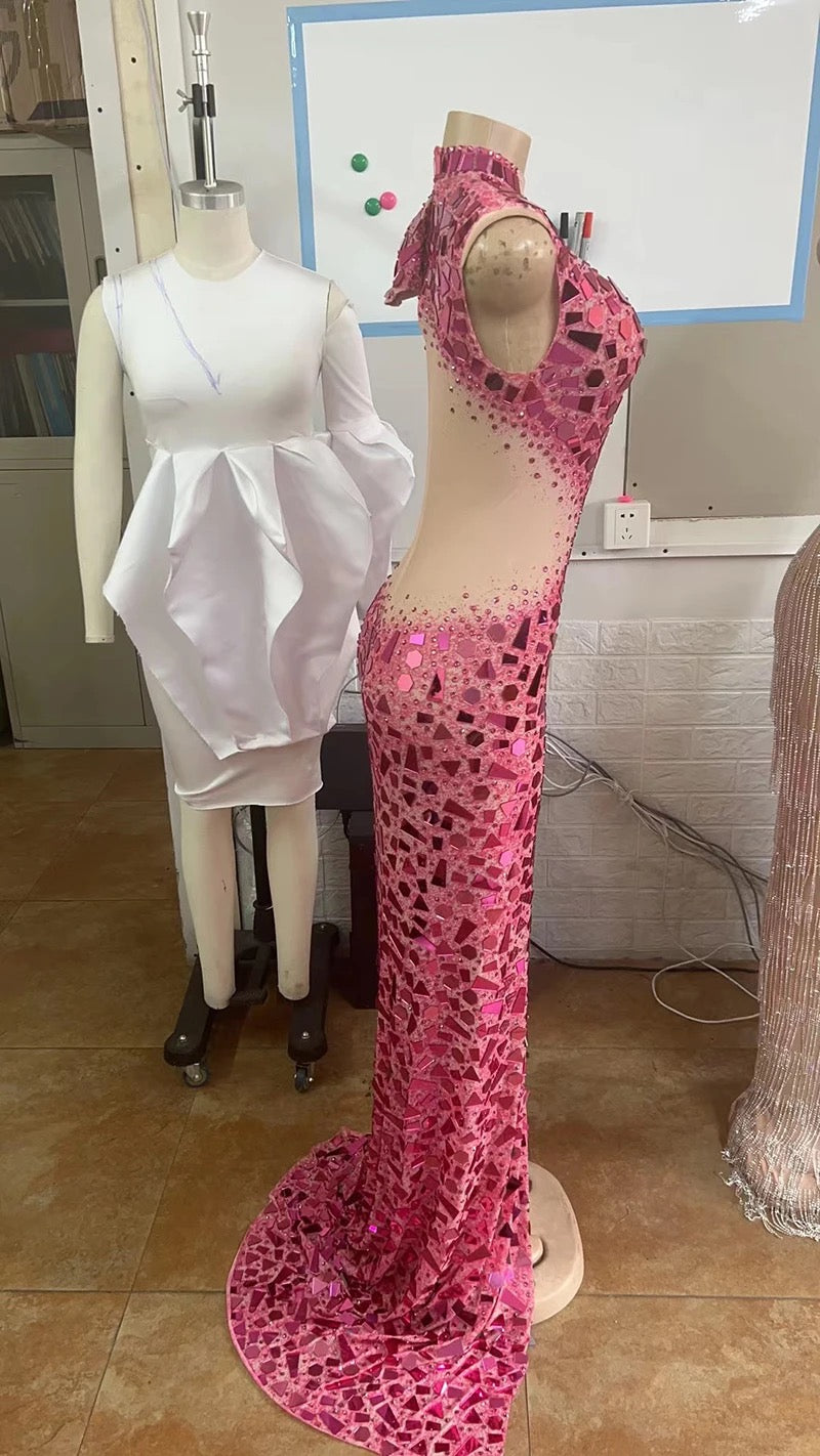 Pink Glass Barbie