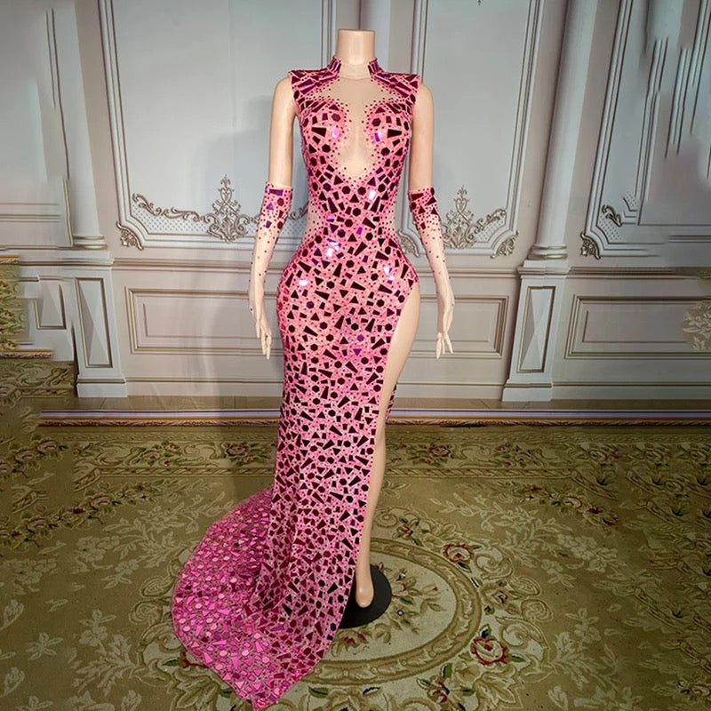 Pink Glass Barbie