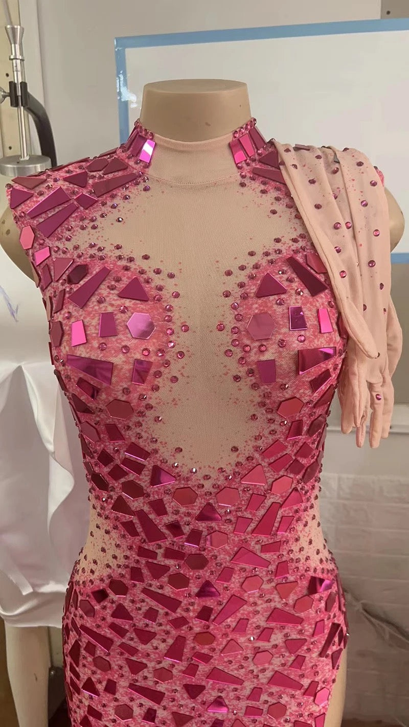 Pink Glass Barbie