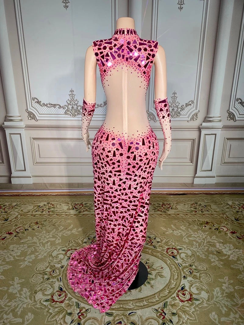 Pink Glass Barbie