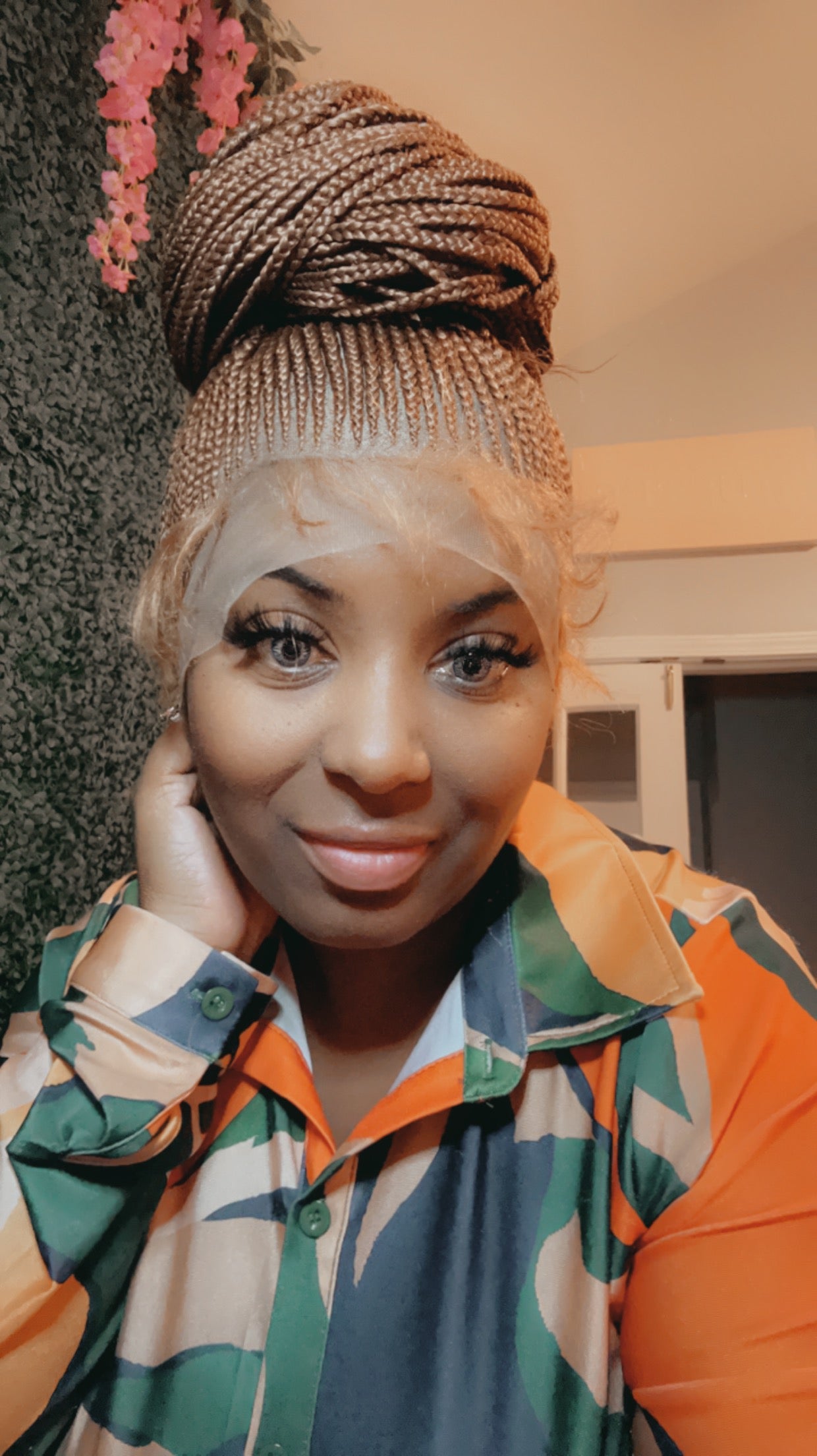 Full lace ponytail wig