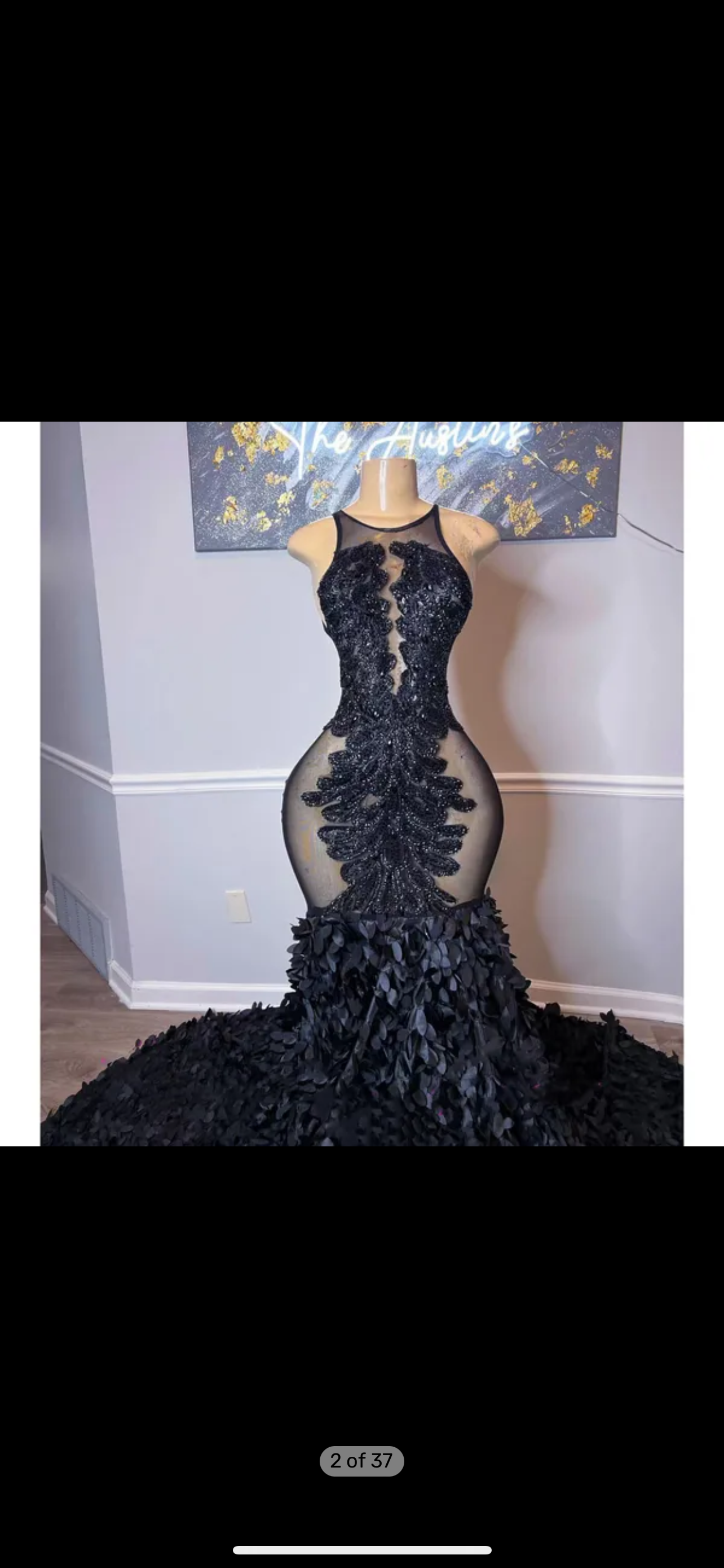 Sexy Black Mermaid