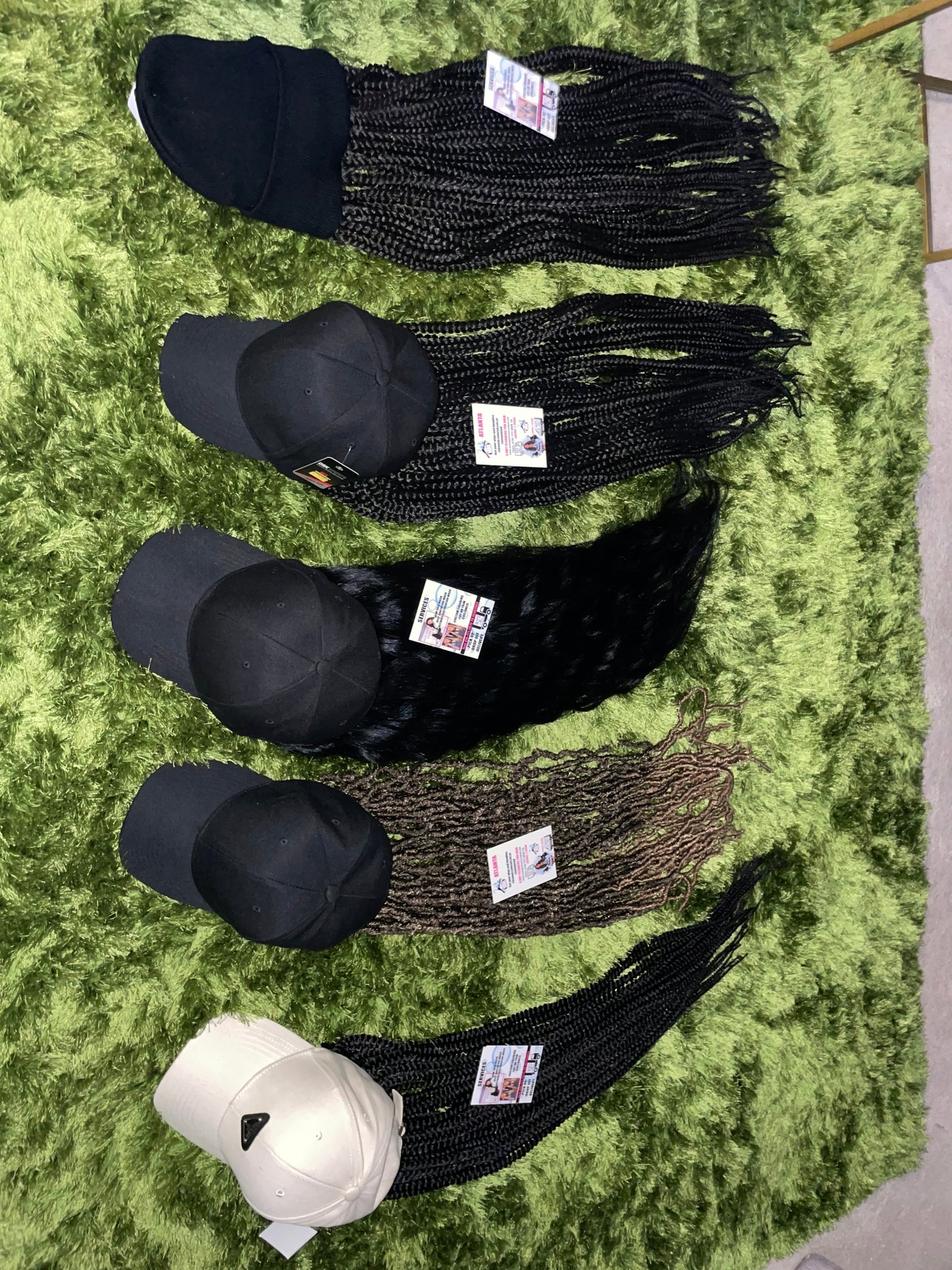Hat wigs
