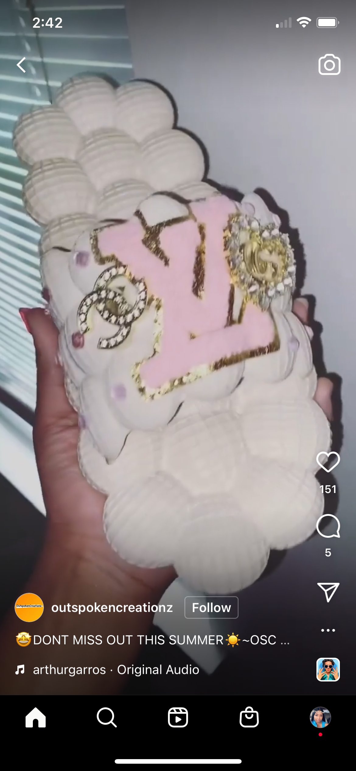 Bubble slides full bling