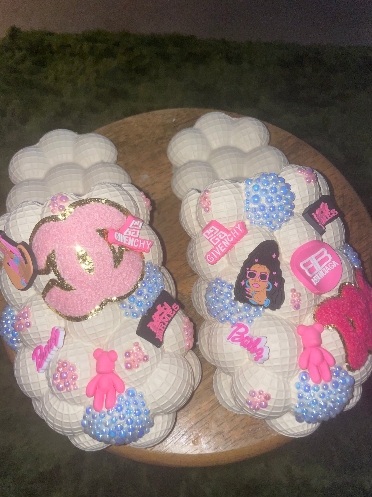 Bubble slides full bling