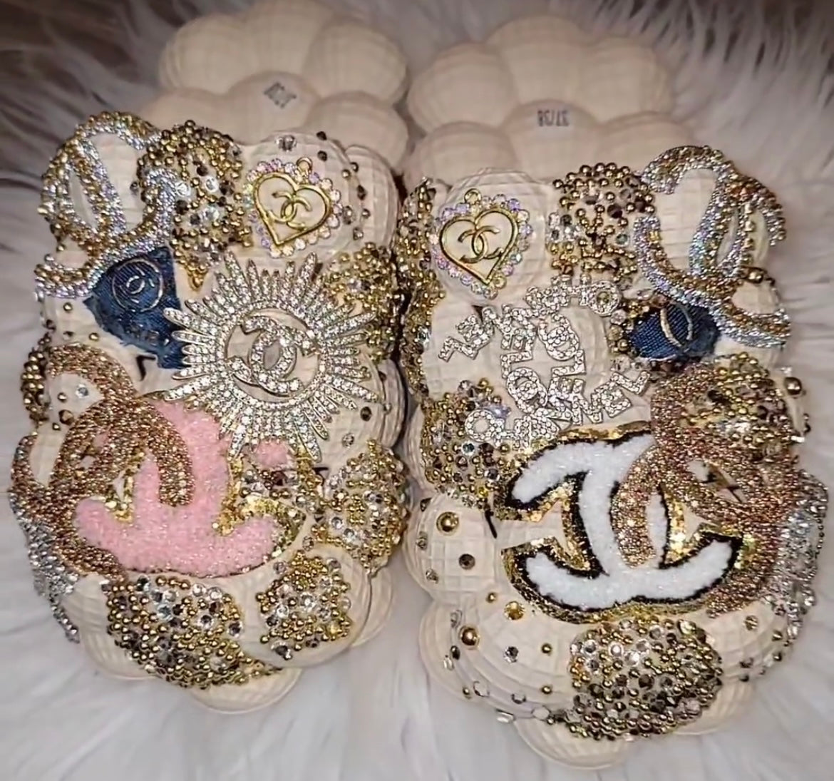 Bubble slides full bling