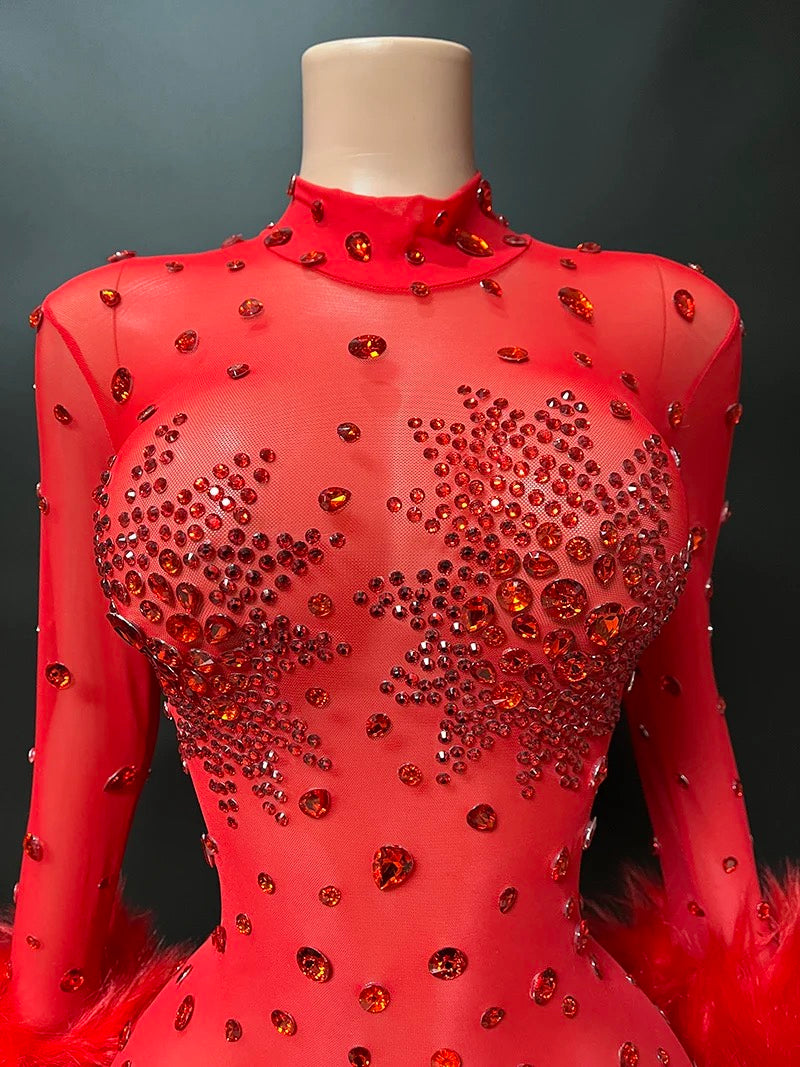 Sexy Red Jumper