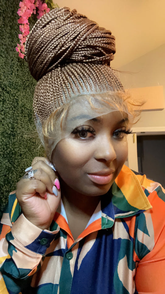 Full lace ponytail wig