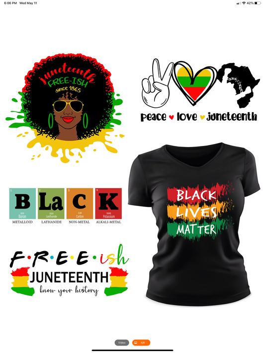 Juneteenth transfers