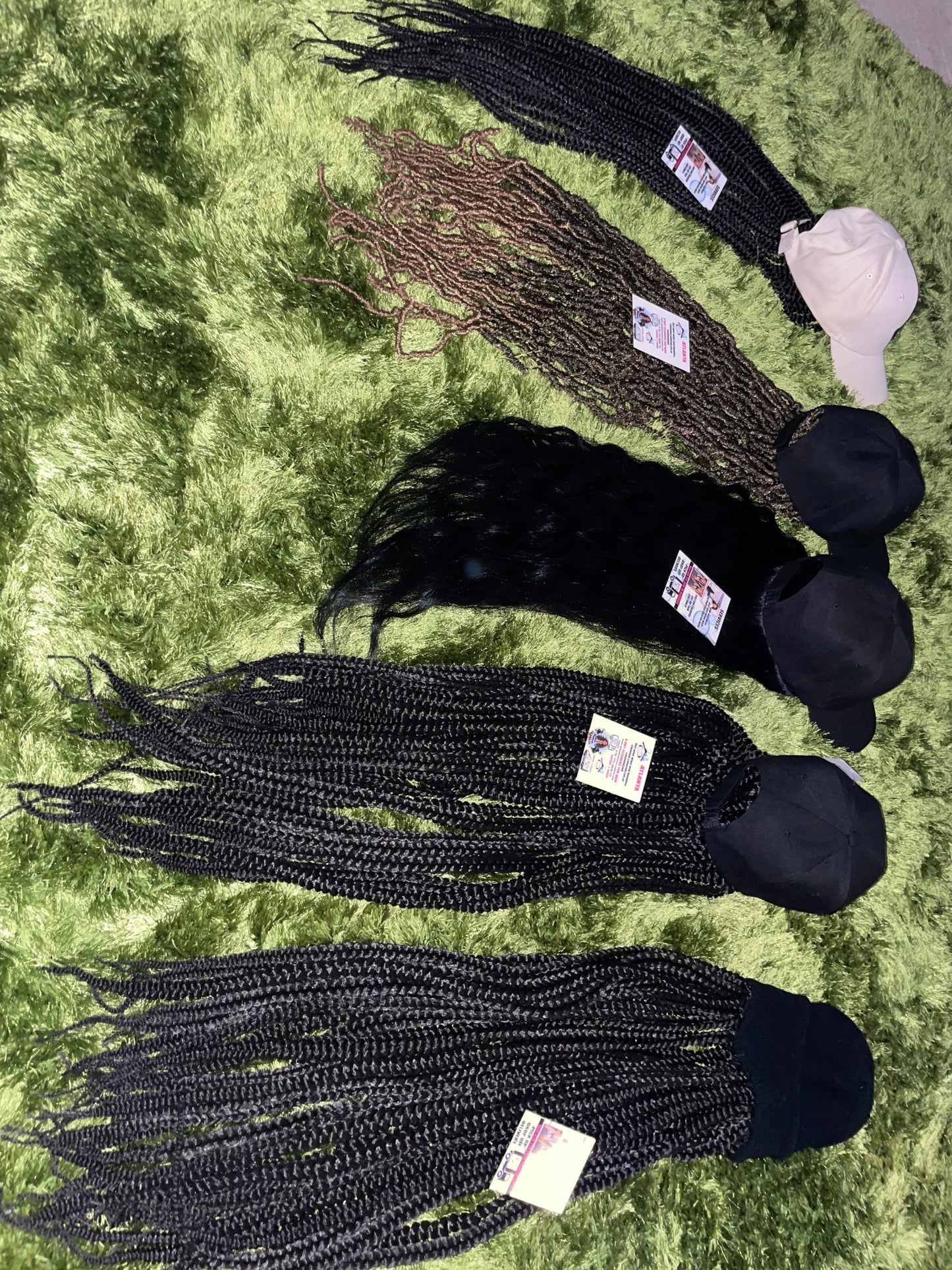 Hat wigs