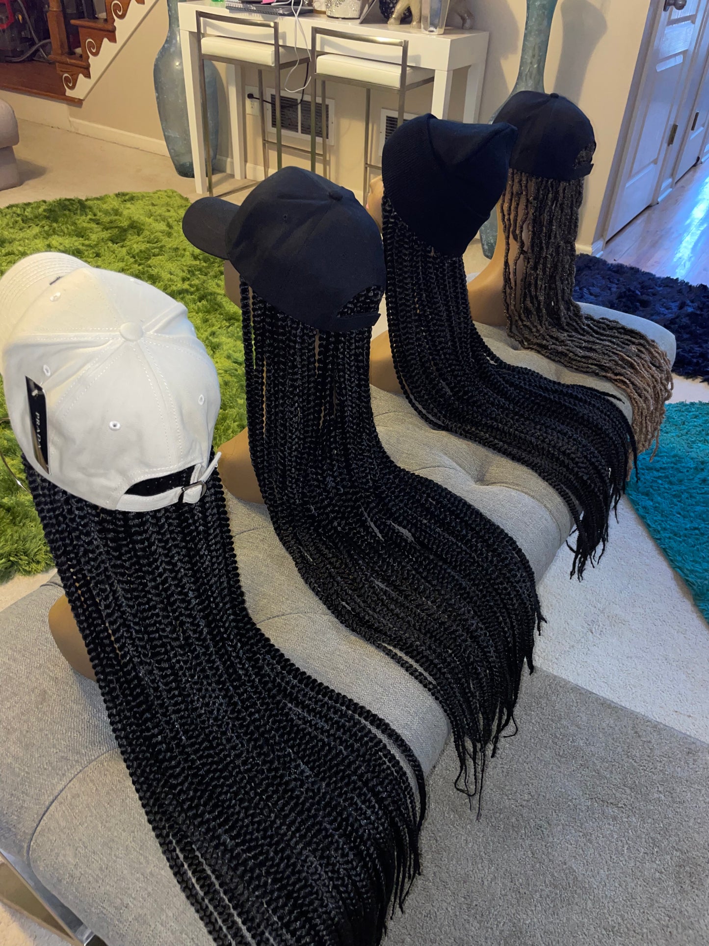Hat wigs