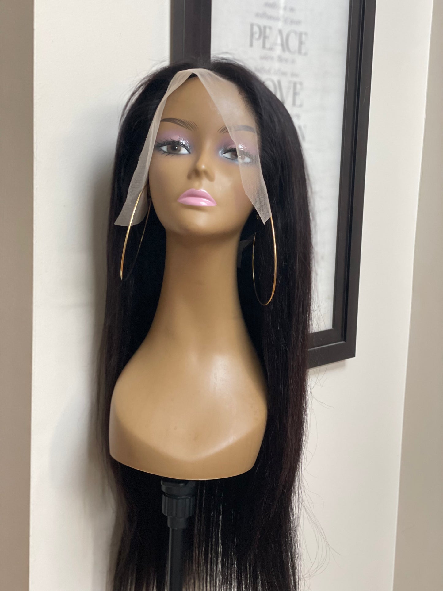 Straight 30” Human Wig
