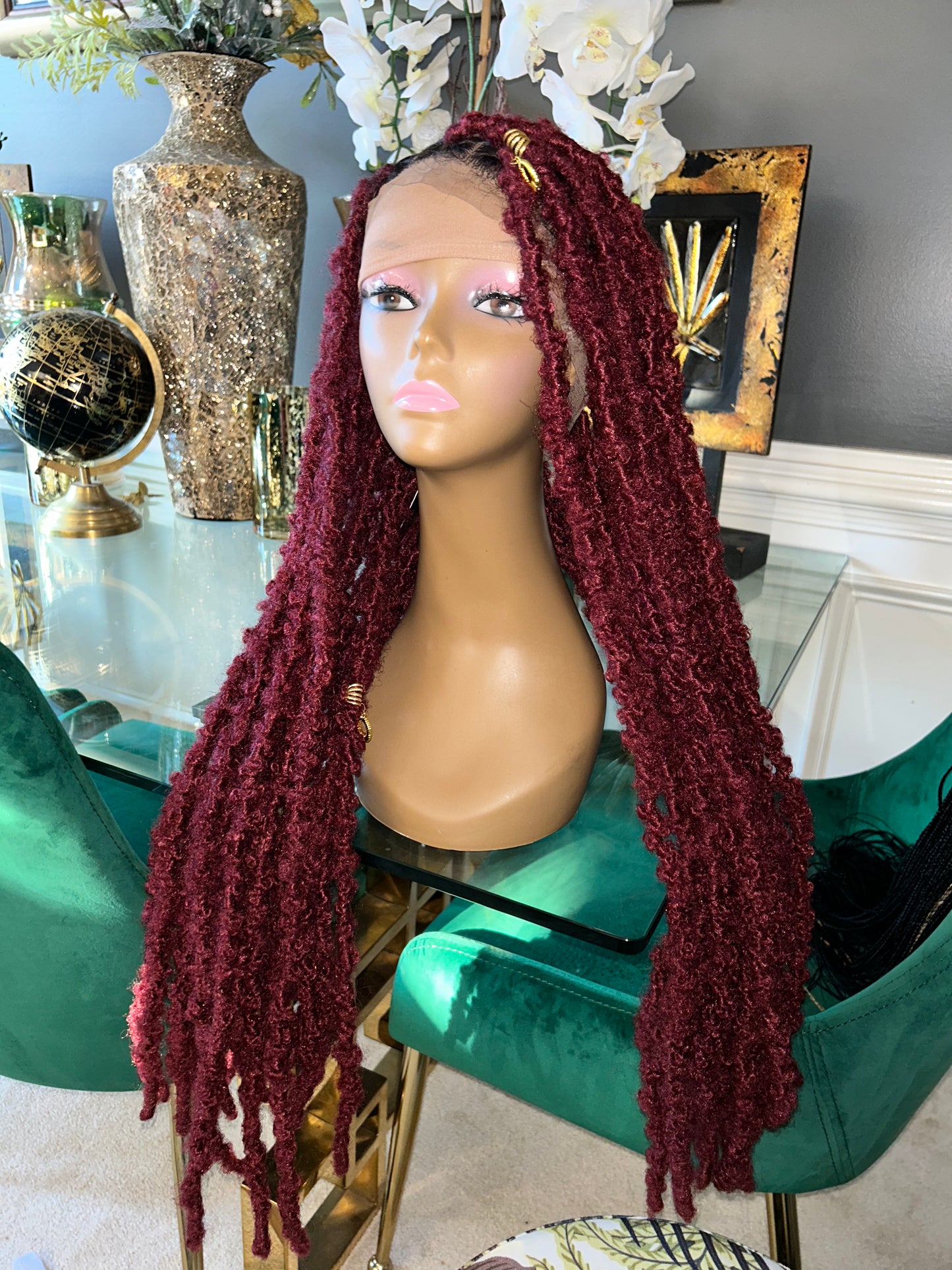 faux loc wig