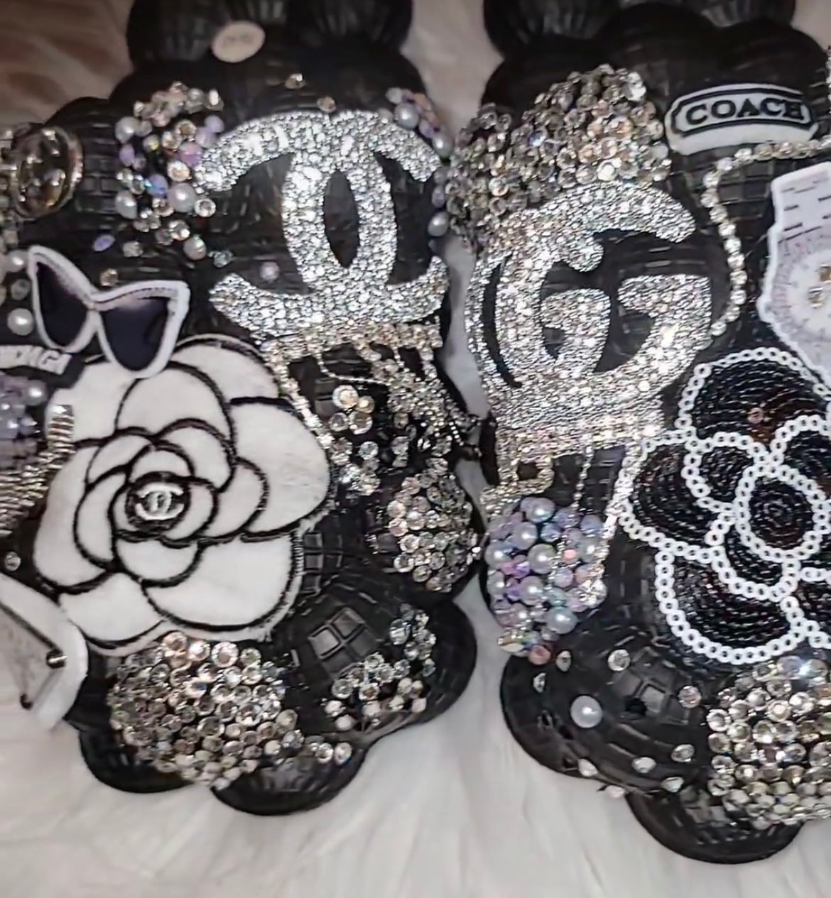 Bubble slides full bling